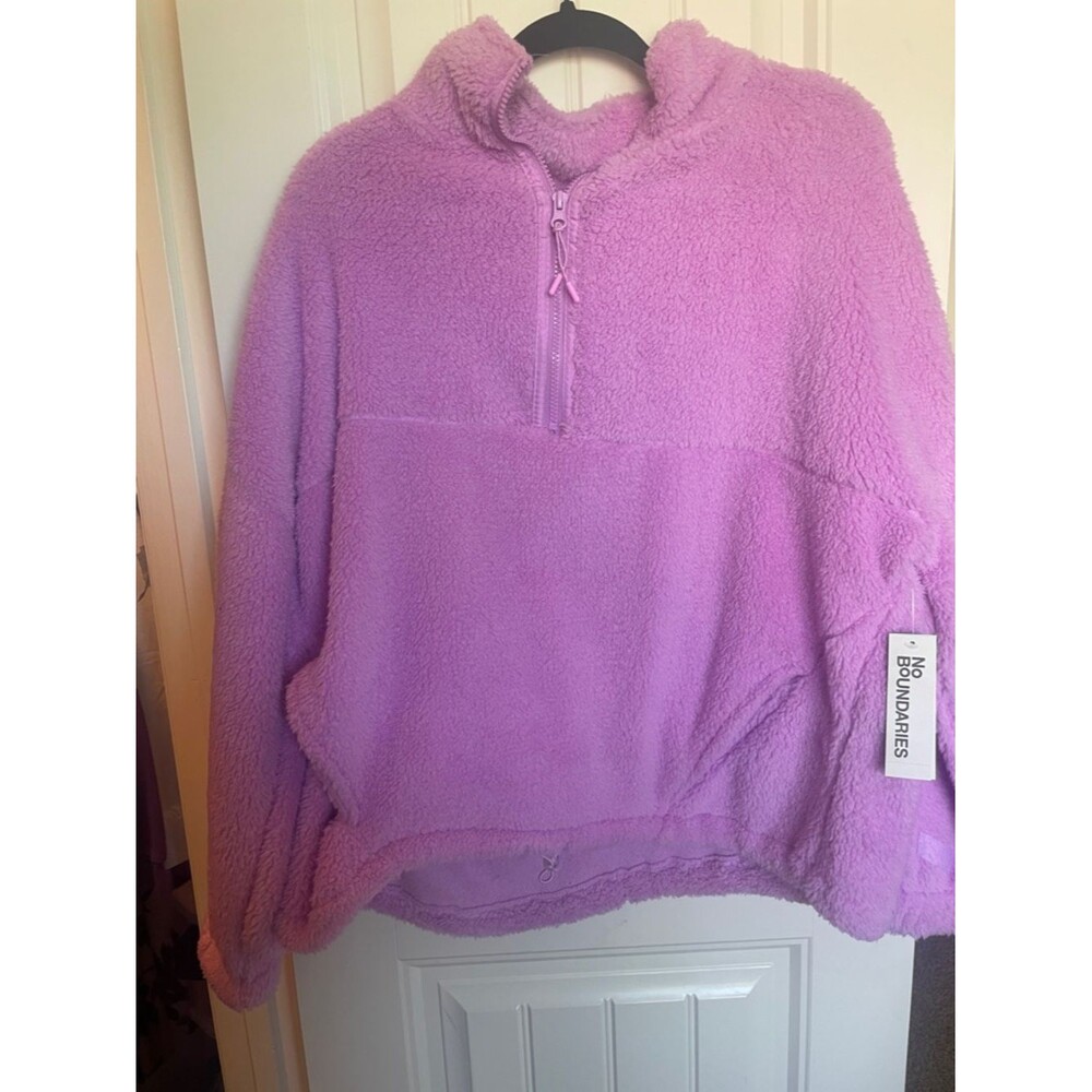 Pink teddy bear zip up sweatshirt